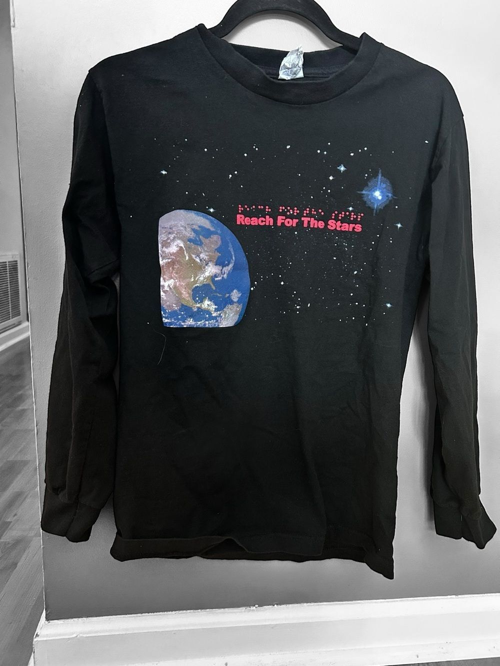 Reach For The Stars Celestial Long Sleeve T Shirt Size Small P